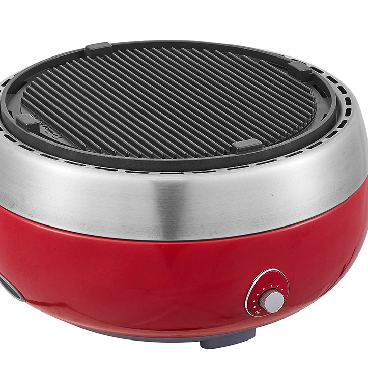 Smokeless Charcoal BBQ Grill With Fan